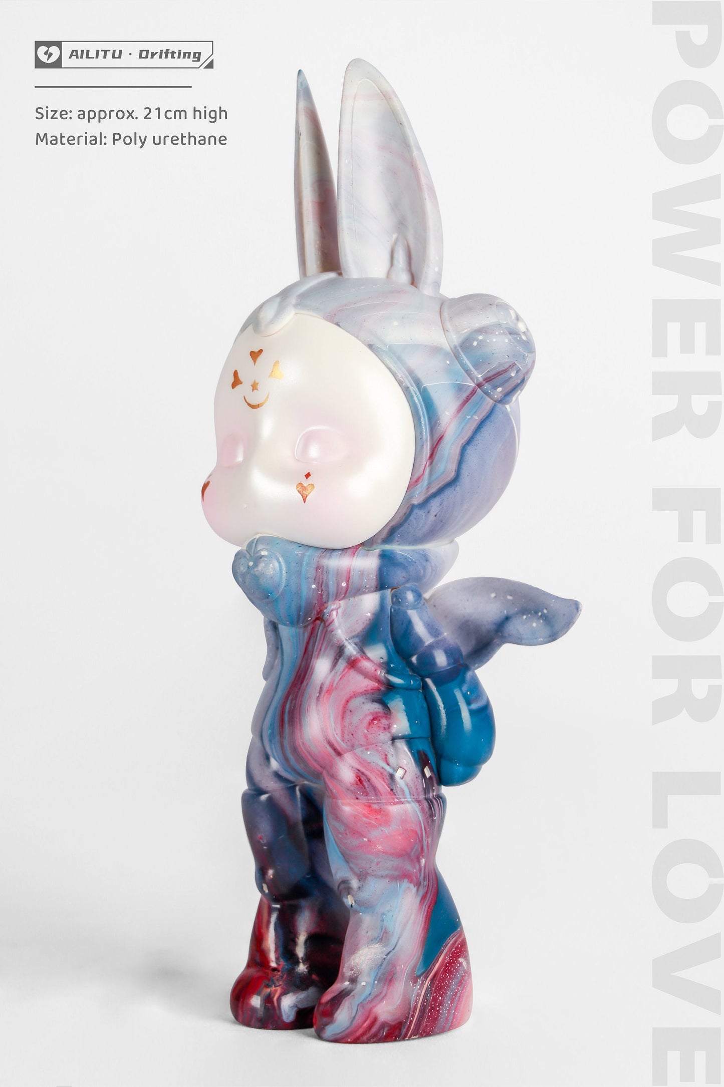 Art Designer Toy Figure/AILITU Galaxy - Evening Glow/Material Polyurethane/8.27'' (21 cm) X 3.54'' (9 cm) X 2.76'' (7 cm)