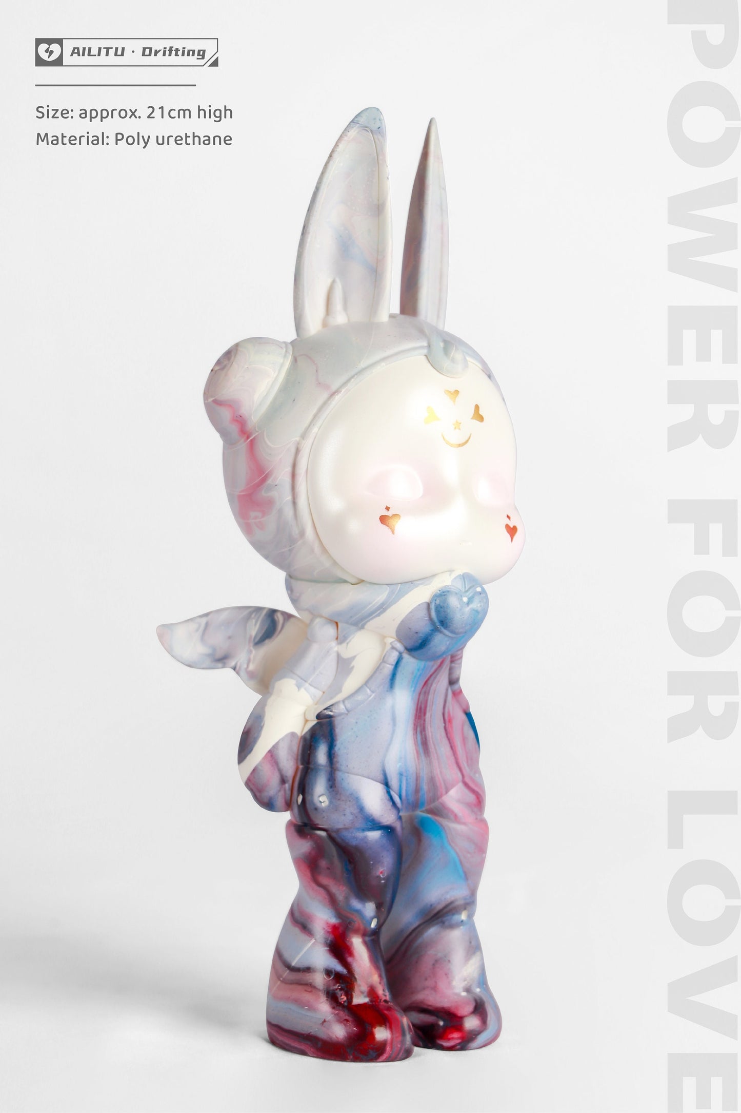 Art Designer Toy Figure/AILITU Galaxy - Evening Glow/Material Polyurethane/8.27'' (21 cm) X 3.54'' (9 cm) X 2.76'' (7 cm)